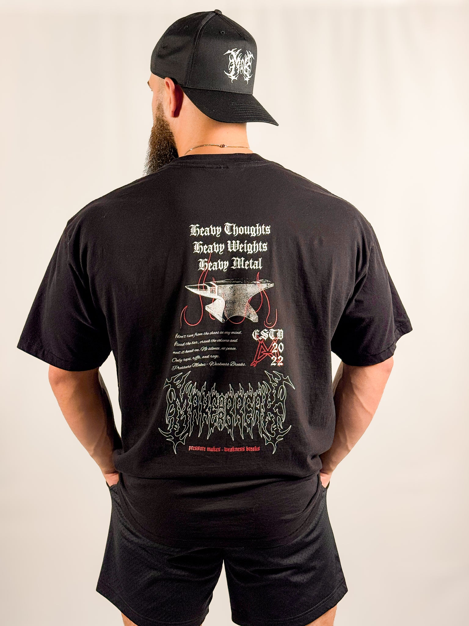 NO SILENCE HEAVYWEIGHT TEE - 2 COLORS