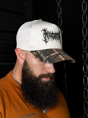 METALCORE SNAPBACK HAT - BONE/REALTREE CAMO
