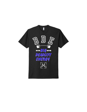 B.D.E. TEE - BLACK