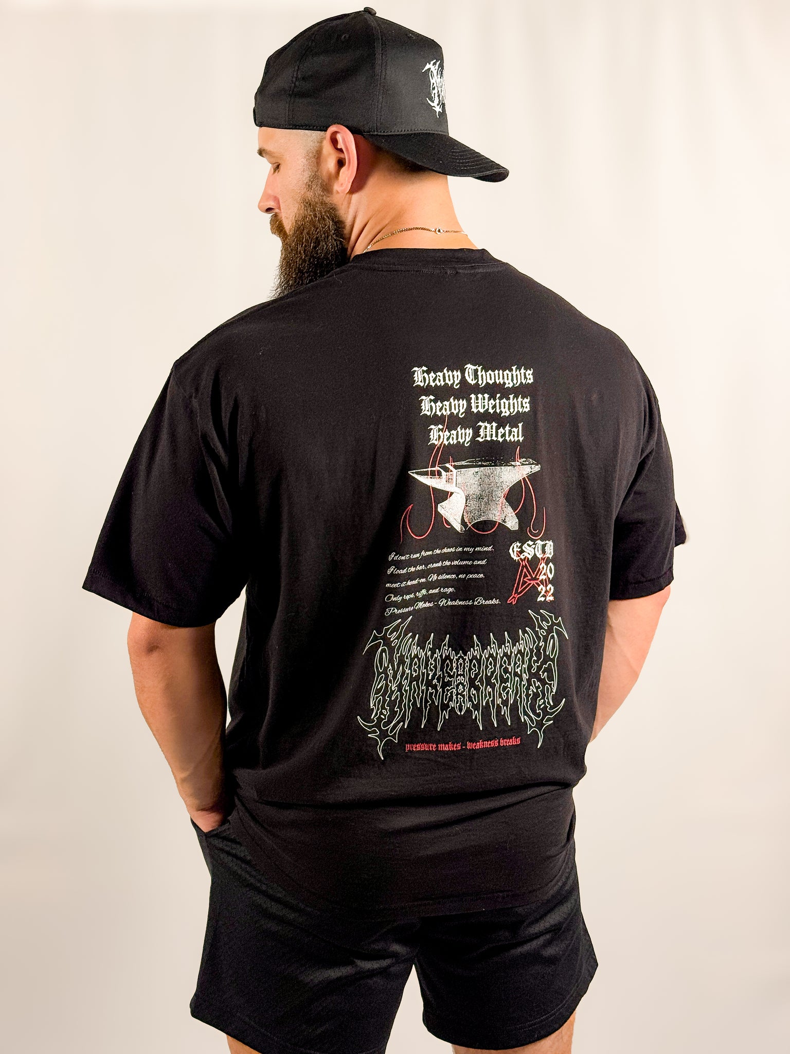 NO SILENCE HEAVYWEIGHT TEE - 2 COLORS