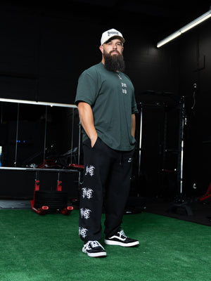 DIAMOND HEAVYWEIGHT TEE - HUNTER GREEN