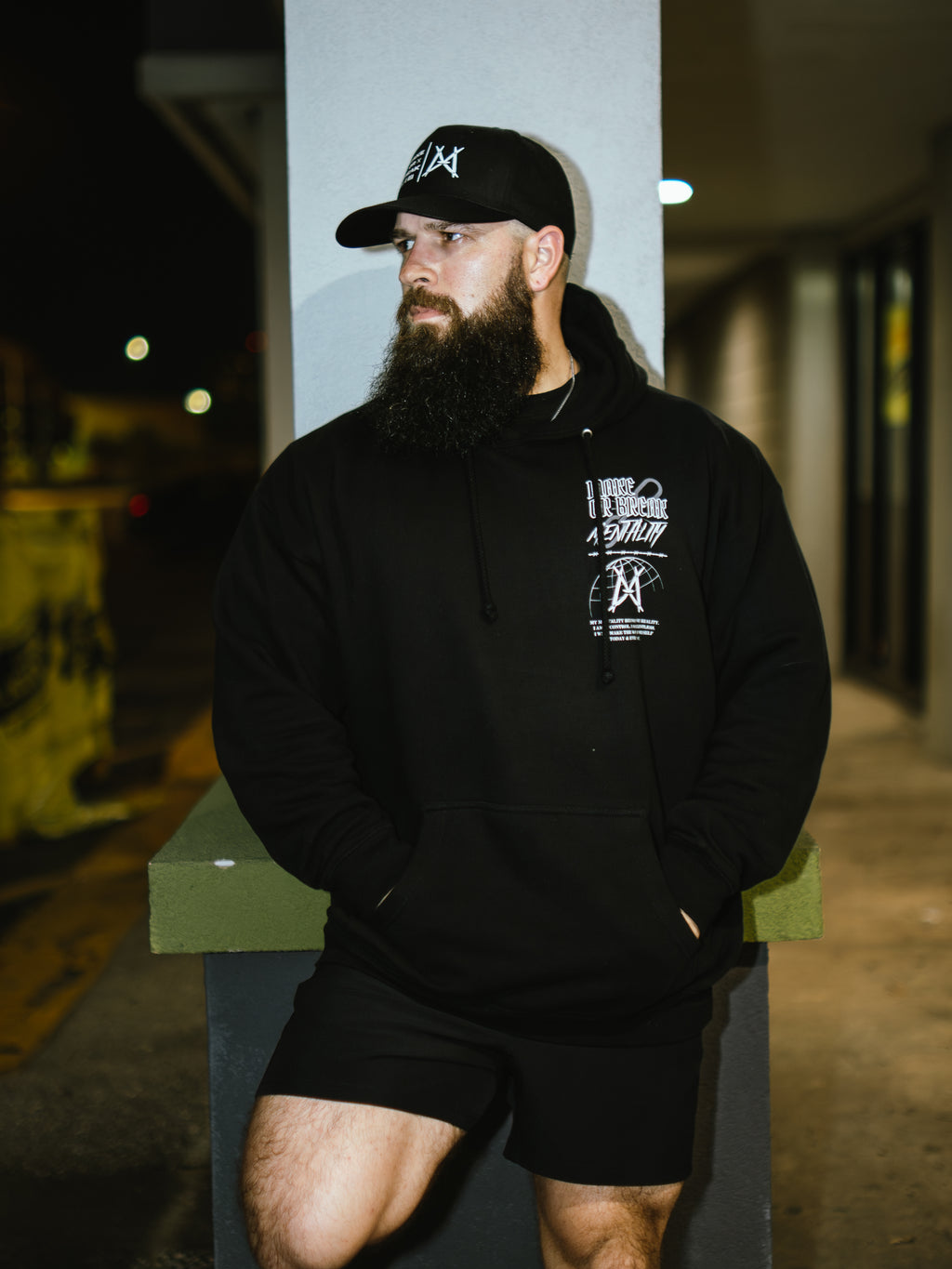 MENTALITY HOODIE - BLACK