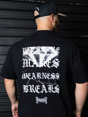 FORGED HEAVYWEIGHT TEE - BLACK/TAN