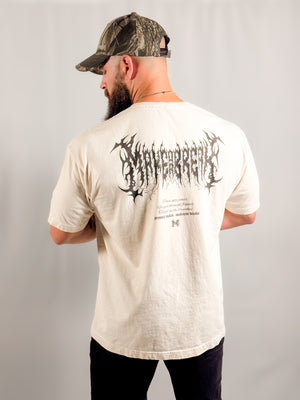 PMWB HEAVYWEIGHT TEE - BONE