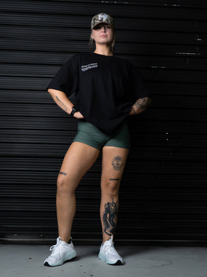 STRENGTH CLUB TEE - BLACK/CAMO