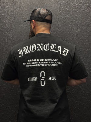 IRONCLAD OVERSIZED TEE - BLACK