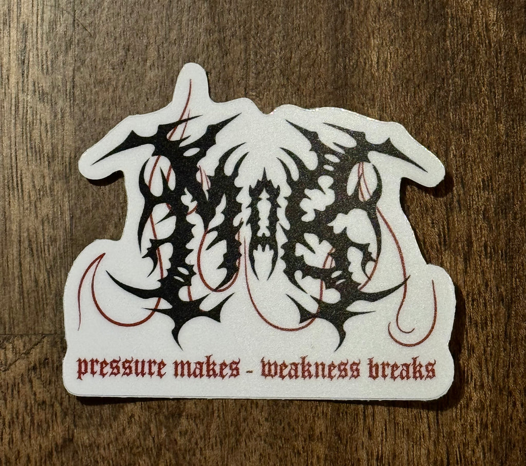 PMWB VINYL STICKER