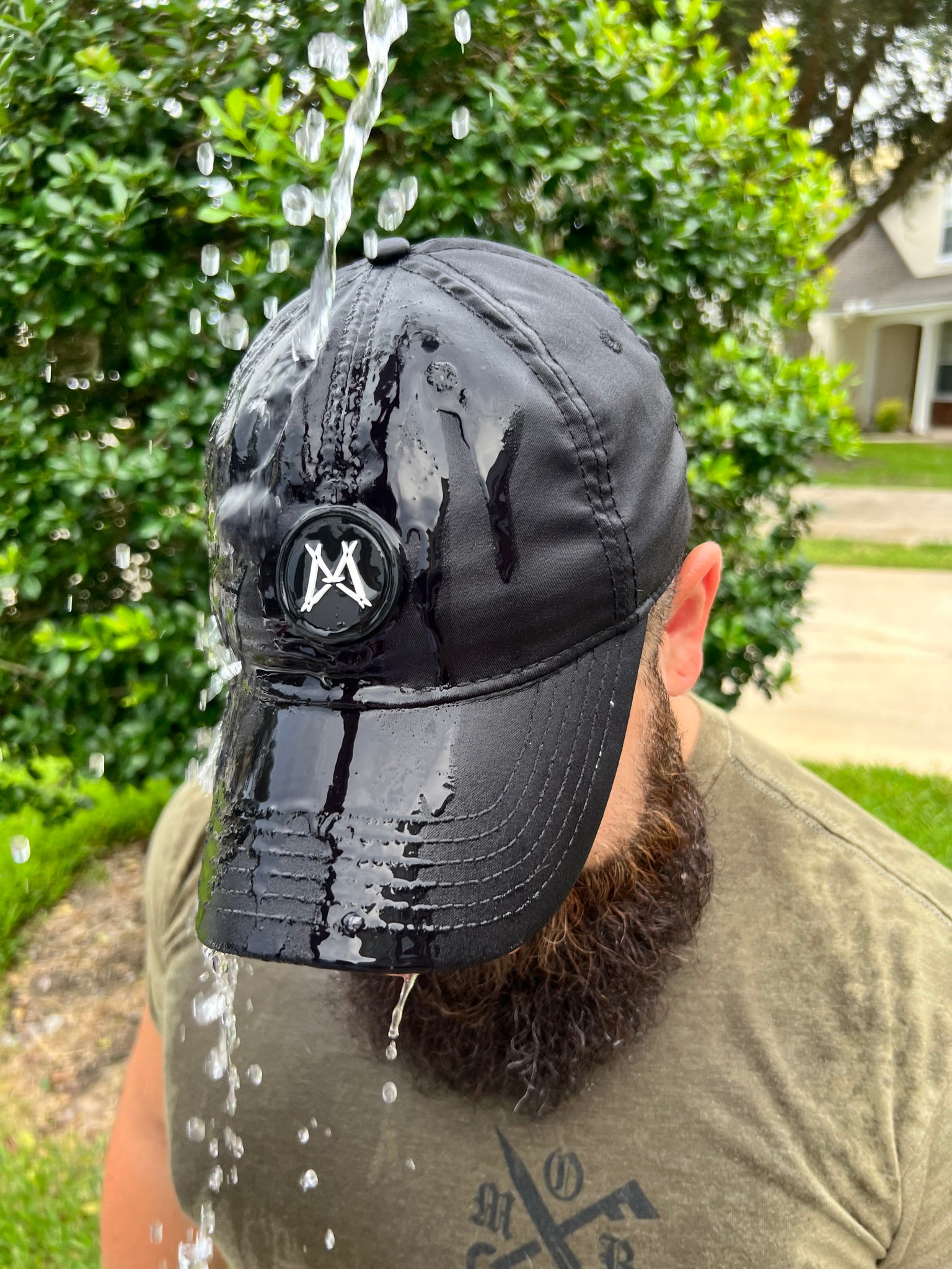 COOL-FIT DAD HAT - BLACK