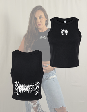WOMEN'S MICRO RIB BABY CROP TANKTOP