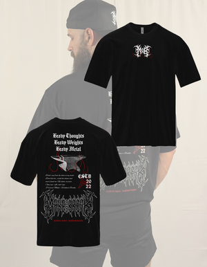 NO SILENCE HEAVYWEIGHT TEE - 2 COLORS