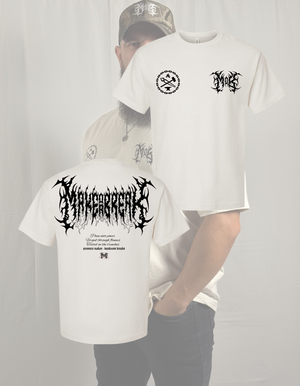PMWB HEAVYWEIGHT TEE - BONE