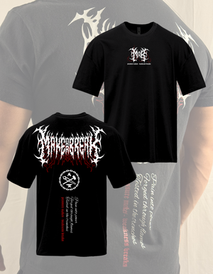 PMWB HEAVYWEIGHT TEE - BLACK