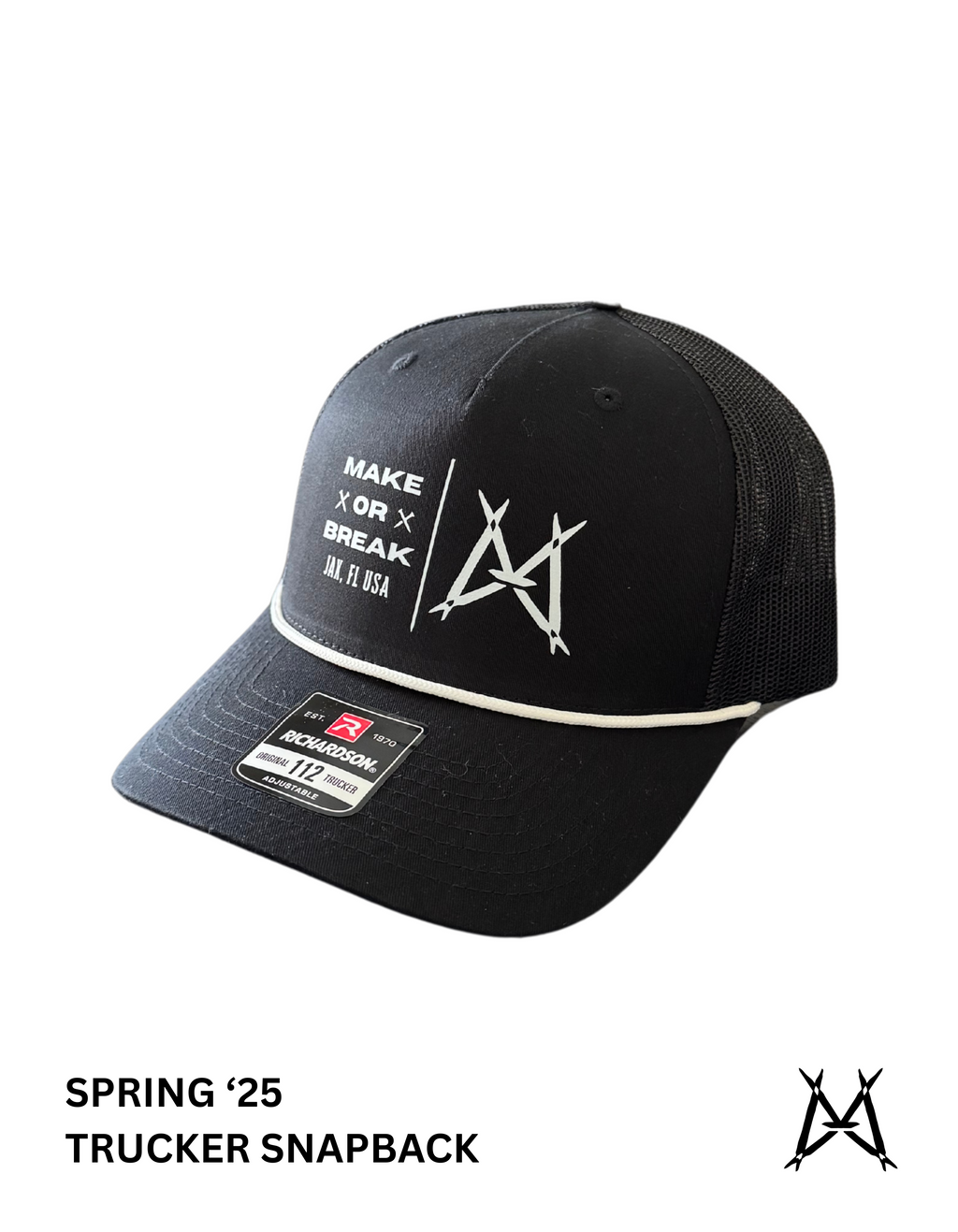 SPRING '25 TRUCKER SNAPBACK HAT