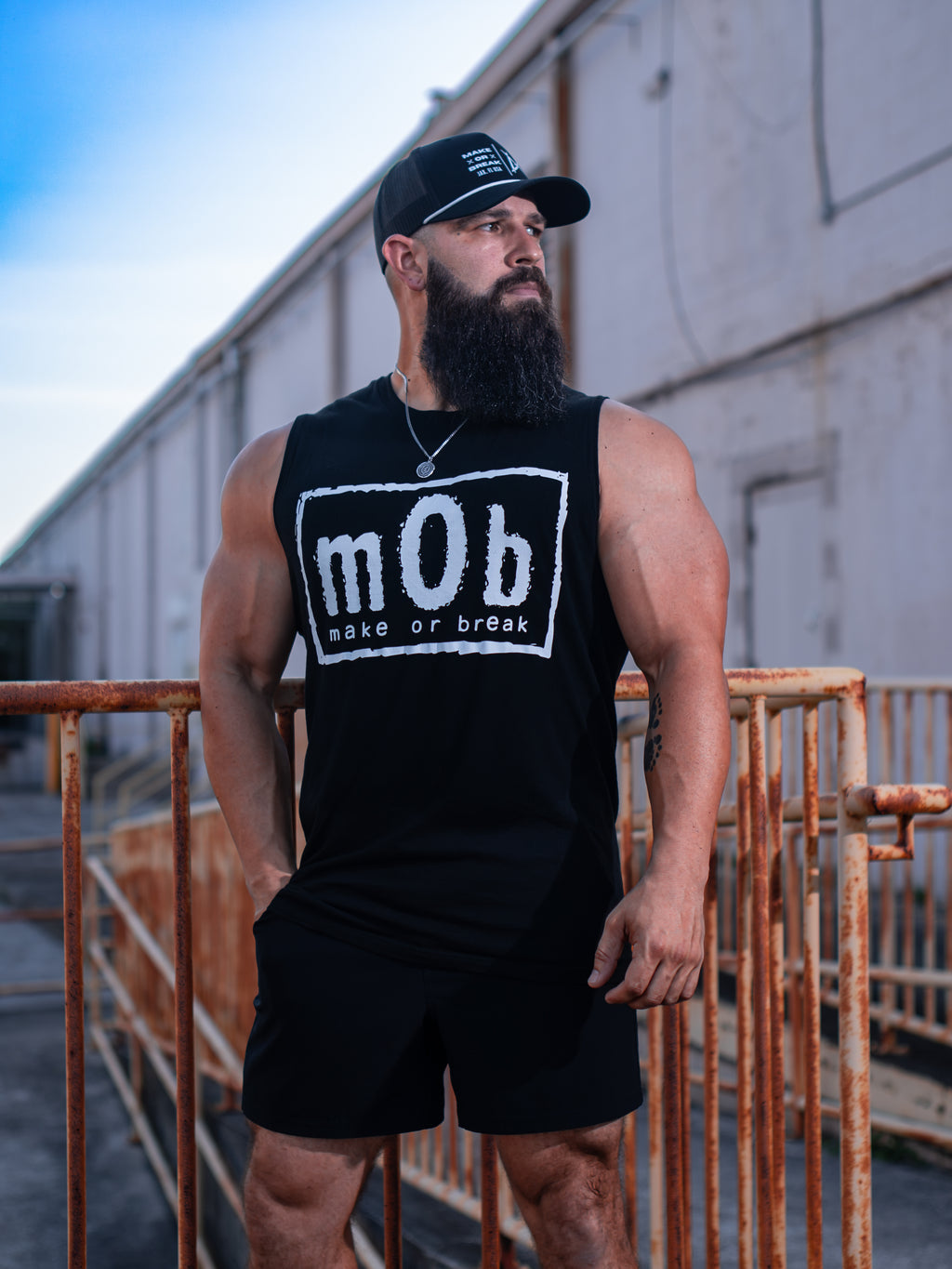 4-LIFE SLEEVELESS MUSCLE TEE